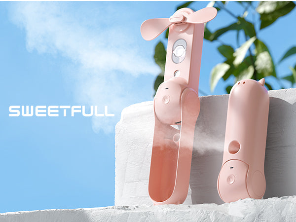 Misting Fan Portable, Handheld Personal Mister Fans | Stornfield