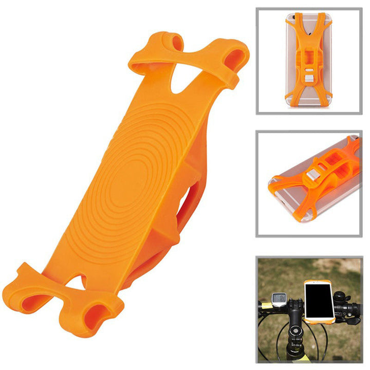 Universal Silicone Bicycle Phone Mount, Anti-Slip, Adjustable | Stornfield