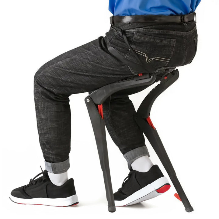 Stornfield | Portable Wearable Exoskeleton Sports Folding Chair