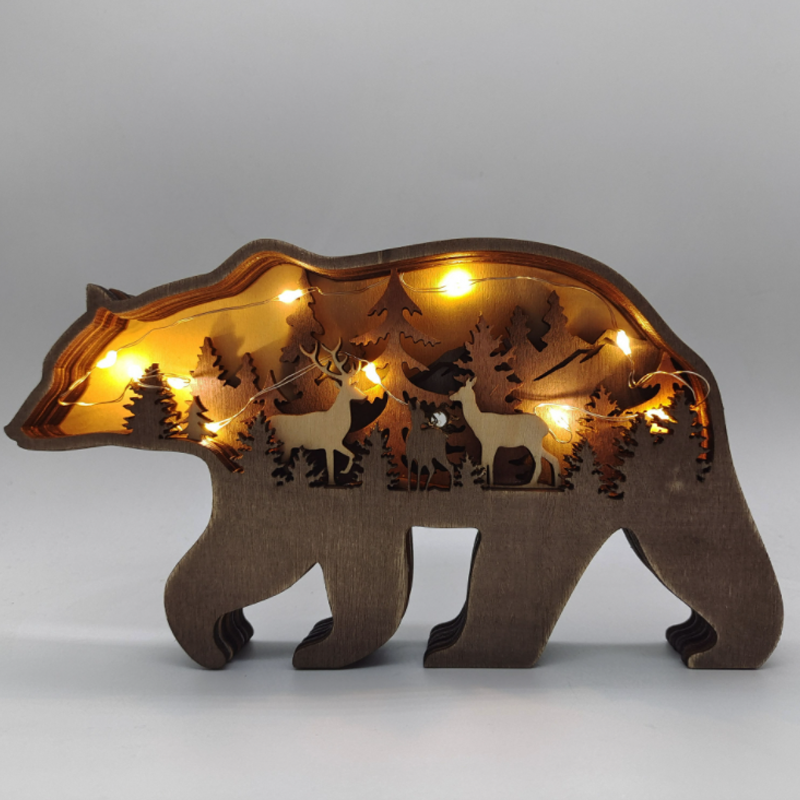 Stornfield | 3D Creative Wood Animal Sculpture Craft Gift