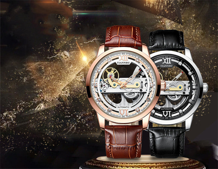 Stornfield | Skeleton Tourbillon Ultra Thin Automatic Mechanical Watch