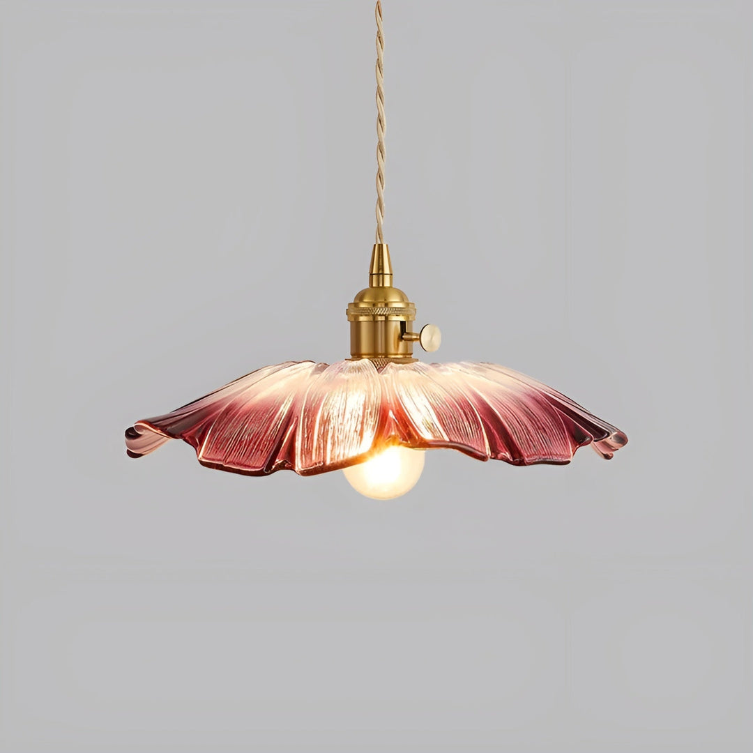 Hanging lamp with floral motif – Warm light & stylish design | For your home | Stornfield