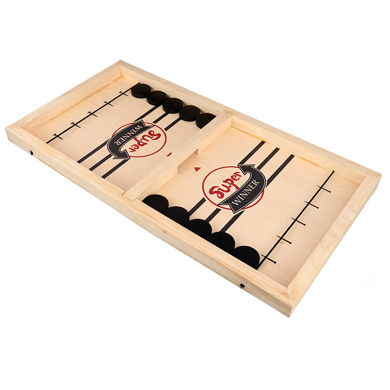Stornfield | – Double Sided Reversible Sling Puck Board Game for Family