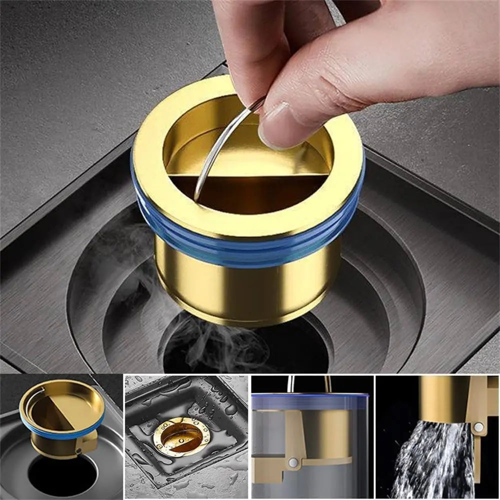 Stornfield | Anti-Odor Drainage Core made of Brass – Reliably Stops Drain & Pipe Odors