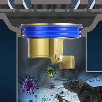 Stornfield | Anti-Odor Drainage Core made of Brass – Reliably Stops Drain & Pipe Odors