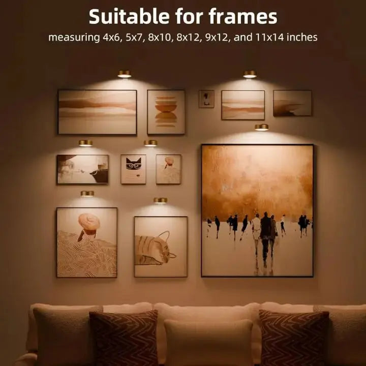 Stornfield | 2000mAh Rechargeable Magnetic Picture Light