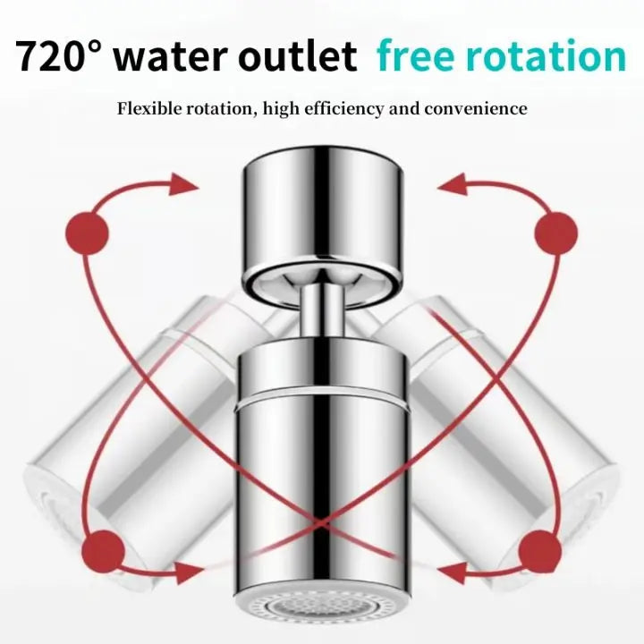 Stornfield | 360° Faucet Attachment – Splash-Free with 2 Spray Modes