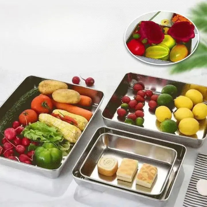 Stornfield | Stainless steel can with lid – stackable & leak-proof