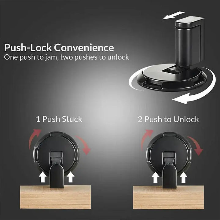 Stornfield | Doorstopper for the floor – Secure your door with ease and style