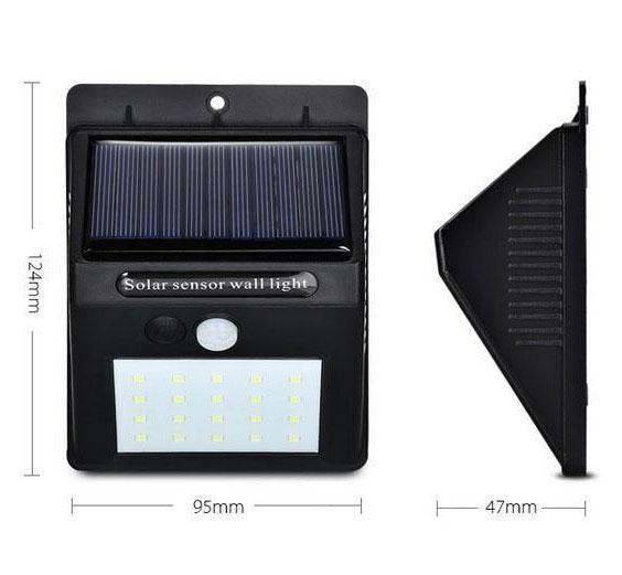 Ground - Solar Motion Sensor Outdoor Light | Stornfield