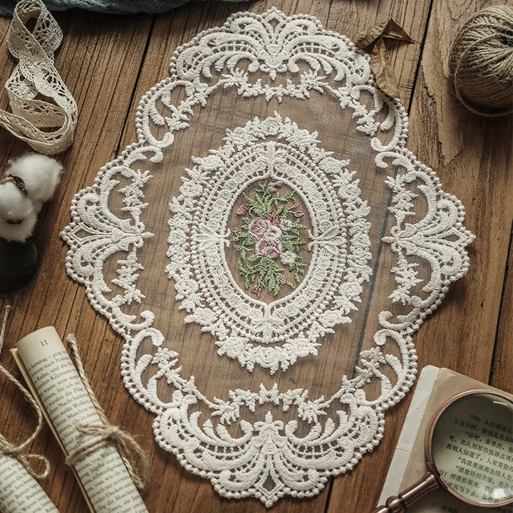 Handmade Crochet Lace Tablecloth Doilies | Stornfield