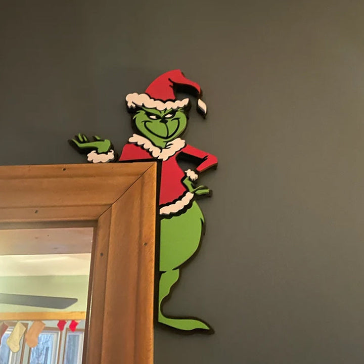 Grinch Holiday Door Corner | Stornfield