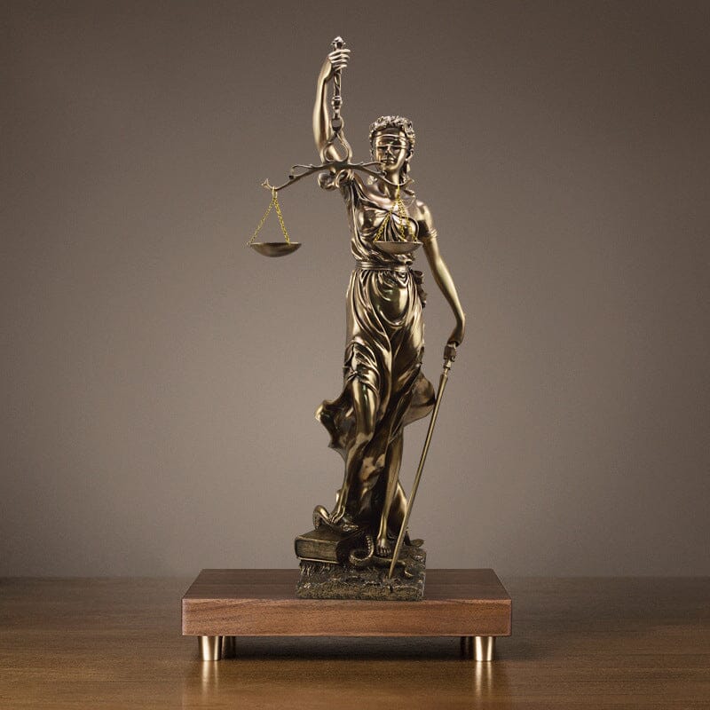 Goddess of Justice Statue Decoration | Stornfield