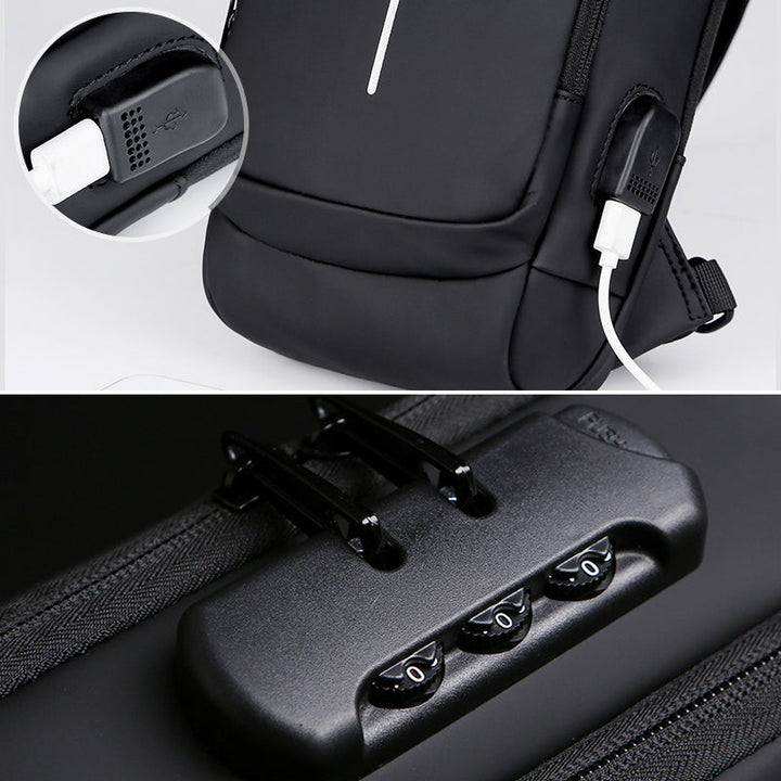 Stornfield | Anti-theft Crossbody Bag with USB Charging Port