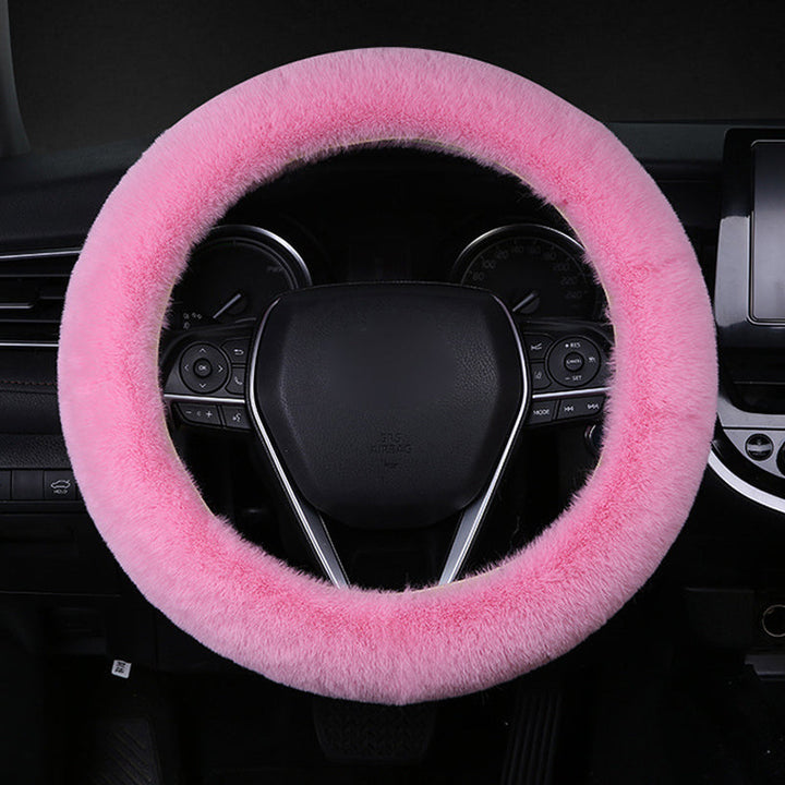 Universal Plush Steering Wheel Cover for Car | Stornfield