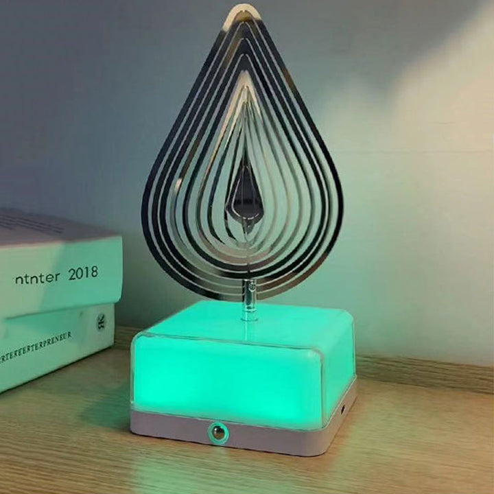 Rotating ambient light made of metal | Stornfield