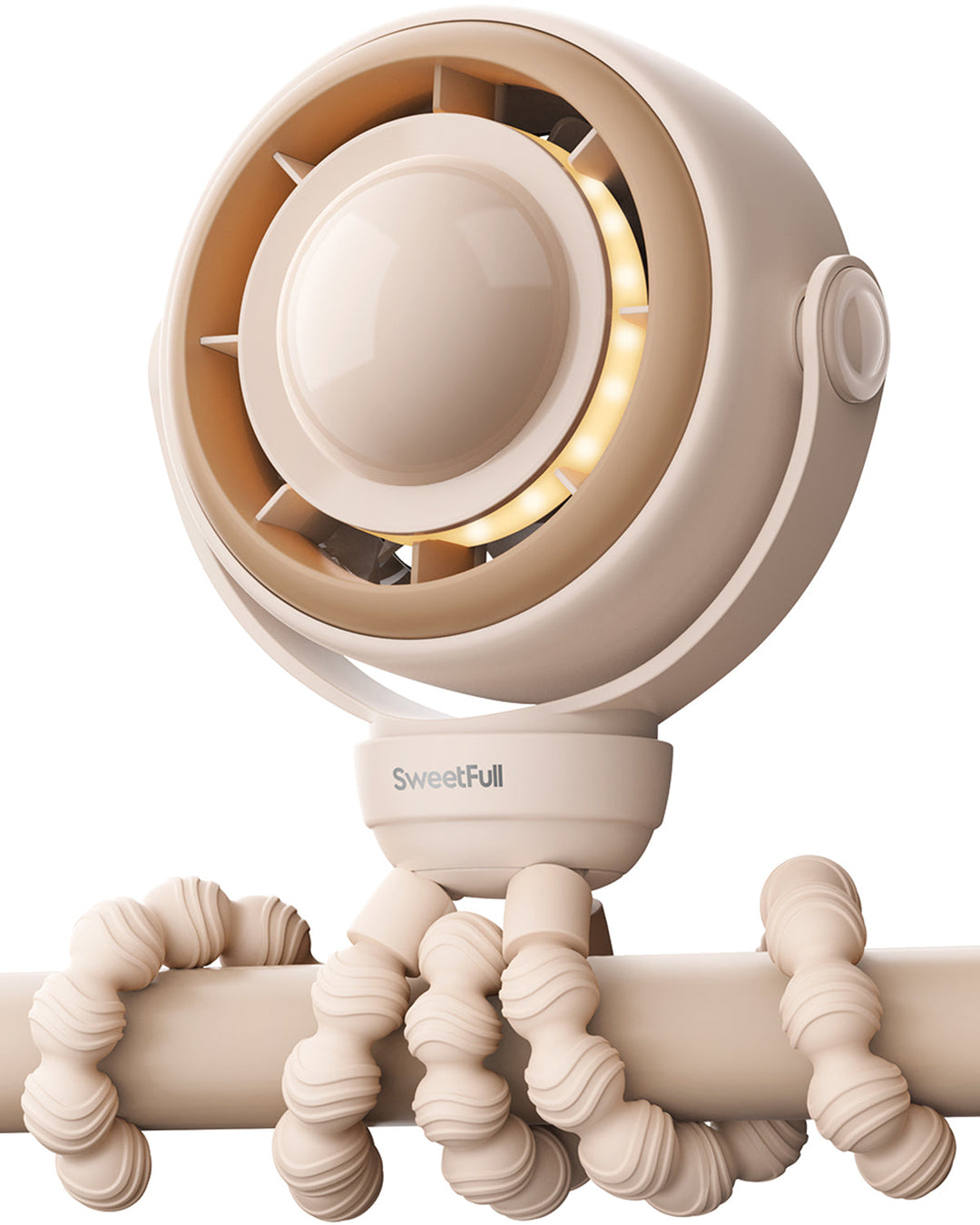 Baby Stroller Fan - 4000mAh Rechargeable 4-Speed | Stornfield