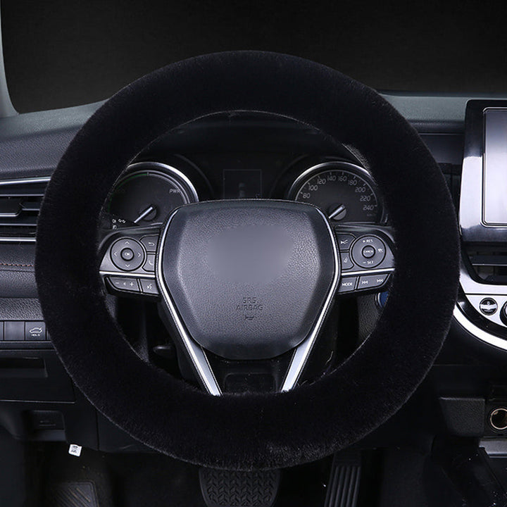 Universal Plush Steering Wheel Cover for Car | Stornfield