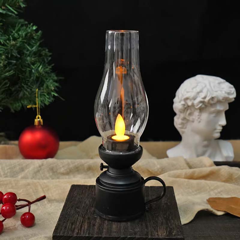 Electronic LED Vintage Oil Lamp | Stornfield