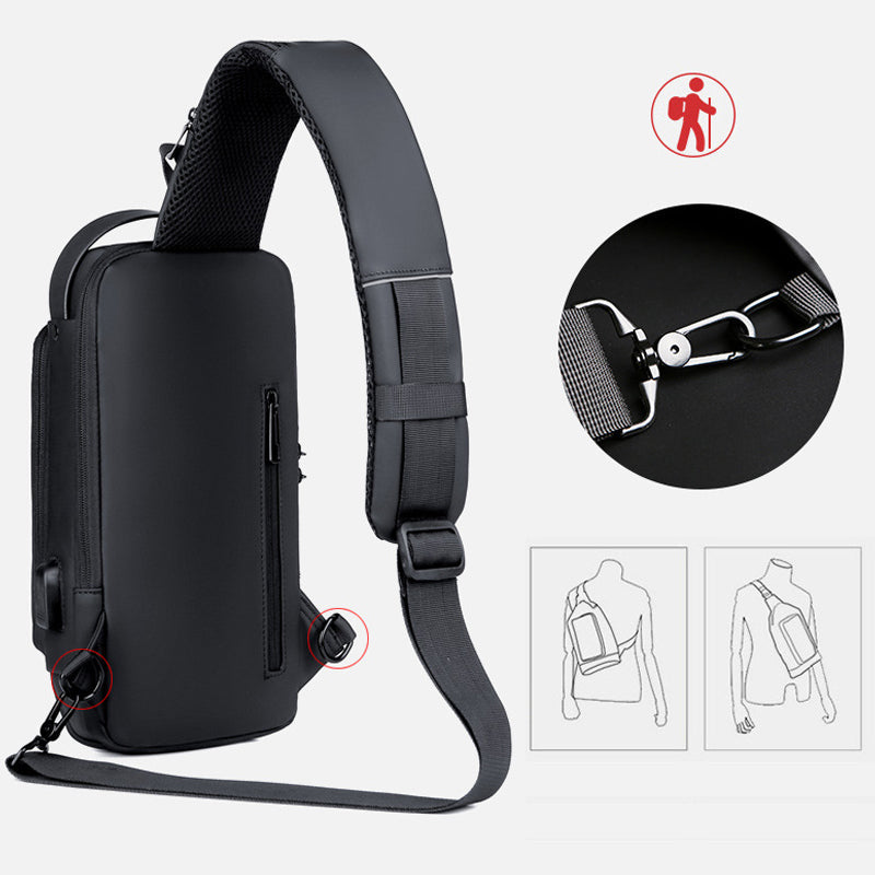 Stornfield | Anti-theft Crossbody Bag with USB Charging Port
