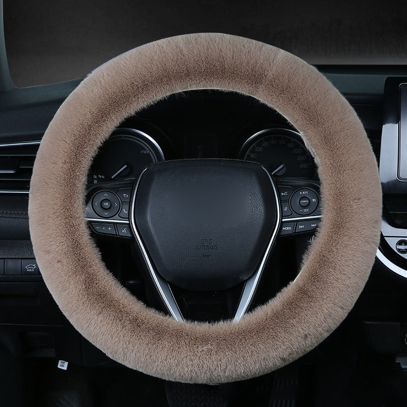 Universal Plush Steering Wheel Cover for Car | Stornfield