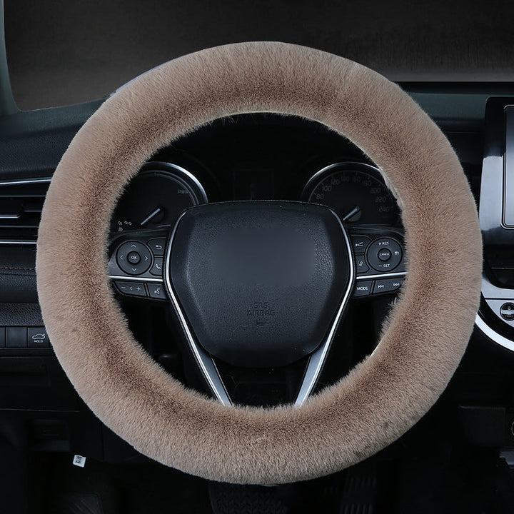 Universal Plush Steering Wheel Cover for Car | Stornfield