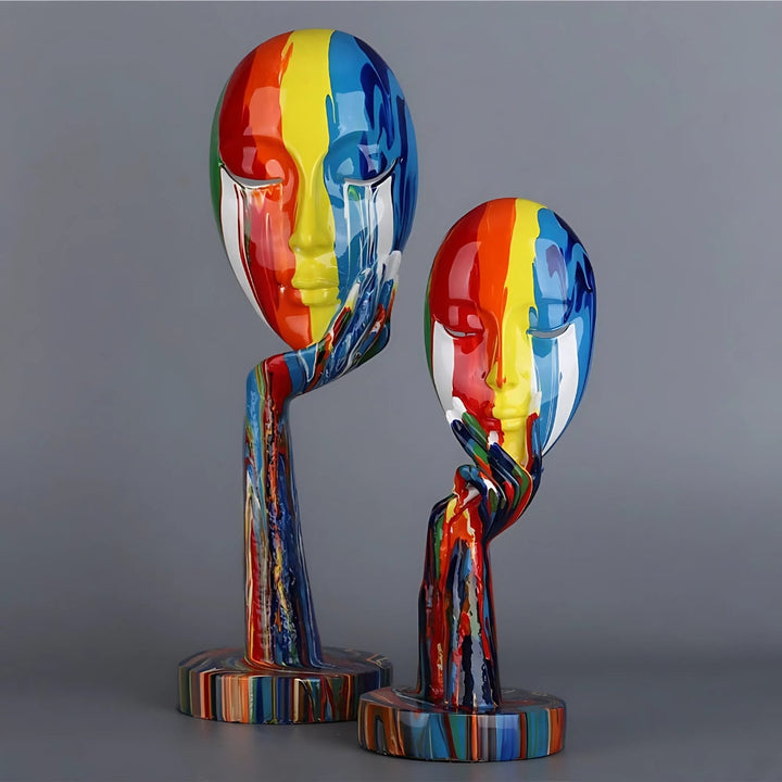 Abstract Face Art Sculpture | Stornfield