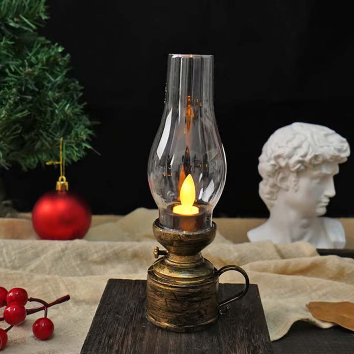 Electronic LED Vintage Oil Lamp | Stornfield