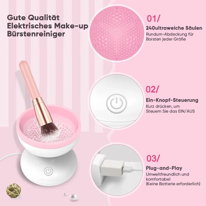 Electric Makeup Brush Cleaning Machine | Stornfield