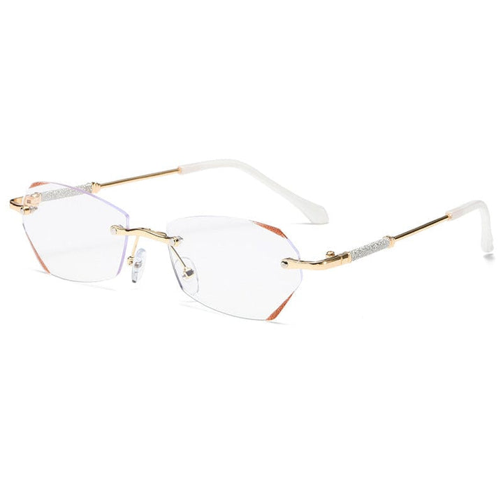Stornfield | Fashionable rimless anti-blue light reading glasses