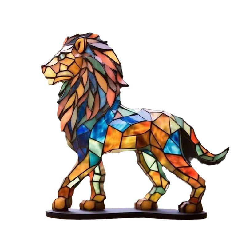 Wildlife Art with Base Wild Animal Desktop Decorations | Stornfield
