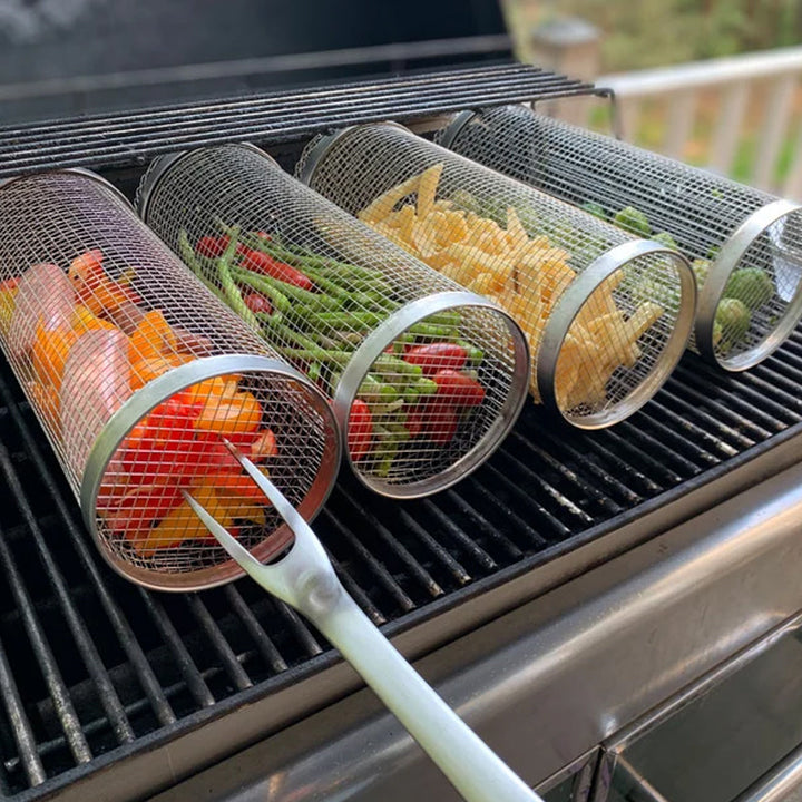 Cylindrical grill basket | Stornfield