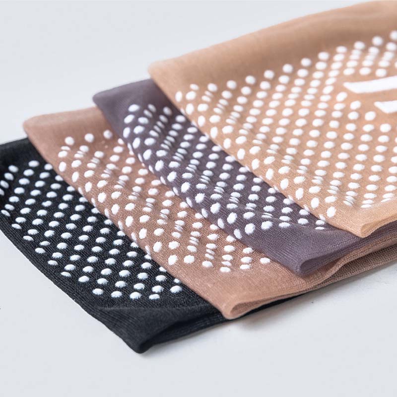 Spring Summer Invisible Non-Slip Crystal Silk Socks | Stornfield