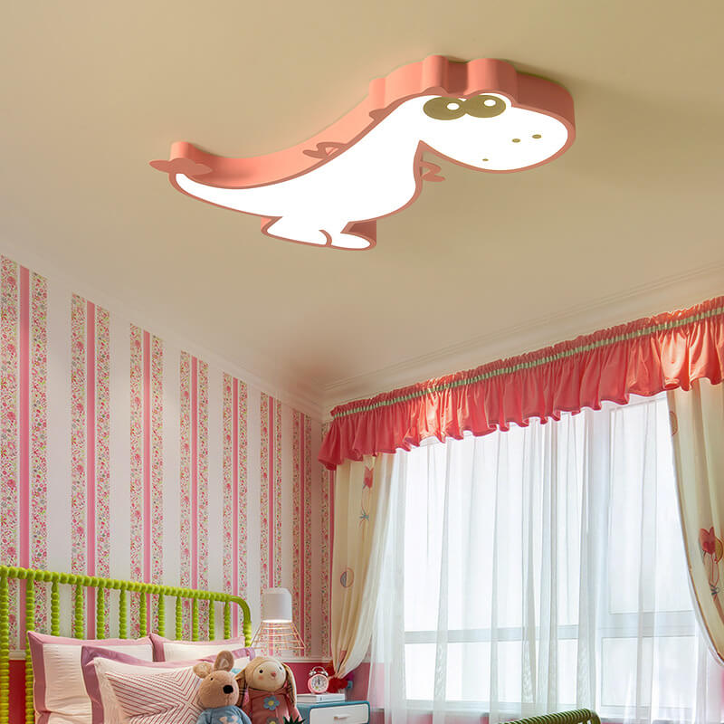 Stornfield | DinoBright LED Ceiling Light | Creative Dinosaur Design | Kids Bedroom Lamp | Warm & White Light | Dimmable