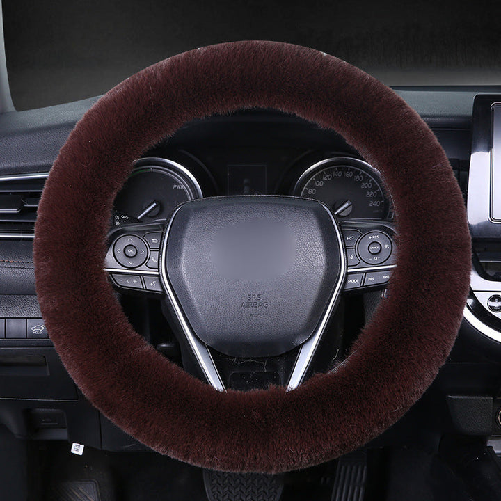 Universal Plush Steering Wheel Cover | Stornfield