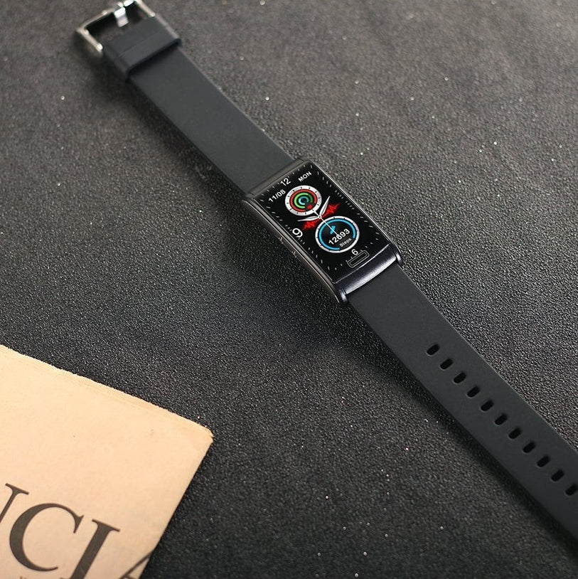 Stornfield | Bracelet Intelligent 3-Canaux EKG Tension Artérielle Oxygène Sanguin Sucre Sanguin Détection du Sommeil