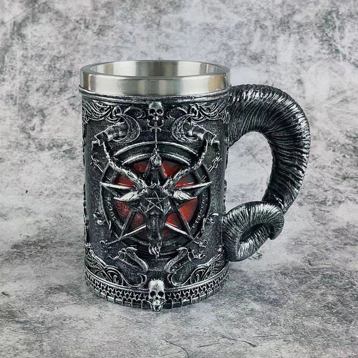 Creative Medieval Stainless Steel Tankard for Beer Coffee | Stornfield