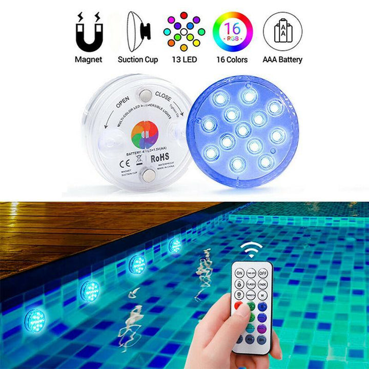 Remote Control Waterproof Magnet Suction LED Light | Stornfield