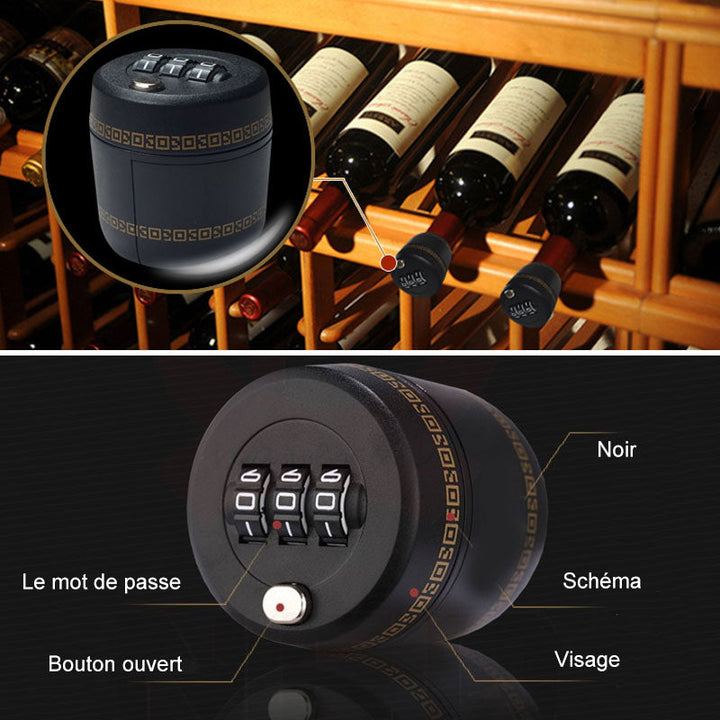 Wine Bottle Password Lock | Stornfield
