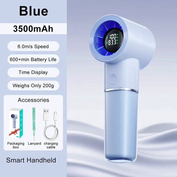 Portable Handheld Rechargeable Personal Cooling Fan | Stornfield