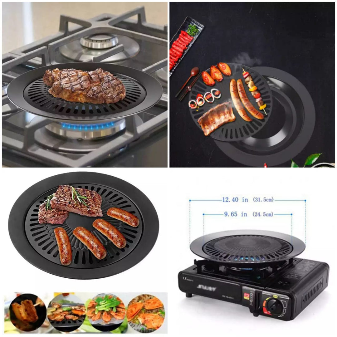 BBQ Grill Pan - Stornfield Stove-Top BBQ Grill Pan