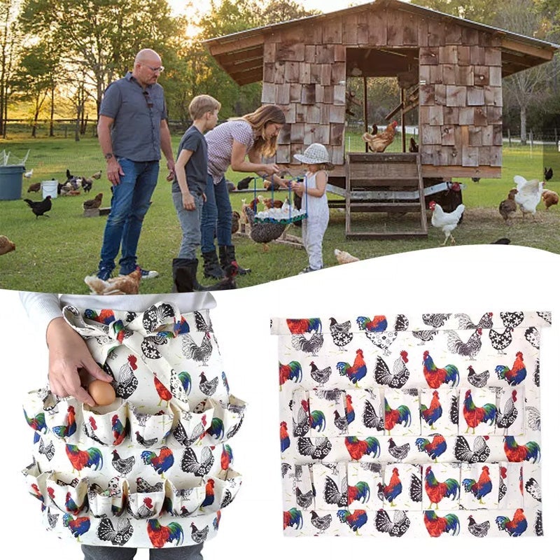 Multi-Pocket Eggs Harvest Working Aprons | Stornfield
