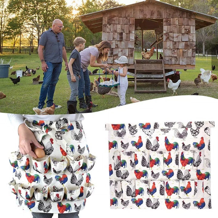 Multi-Pocket Eggs Harvest Working Aprons | Stornfield