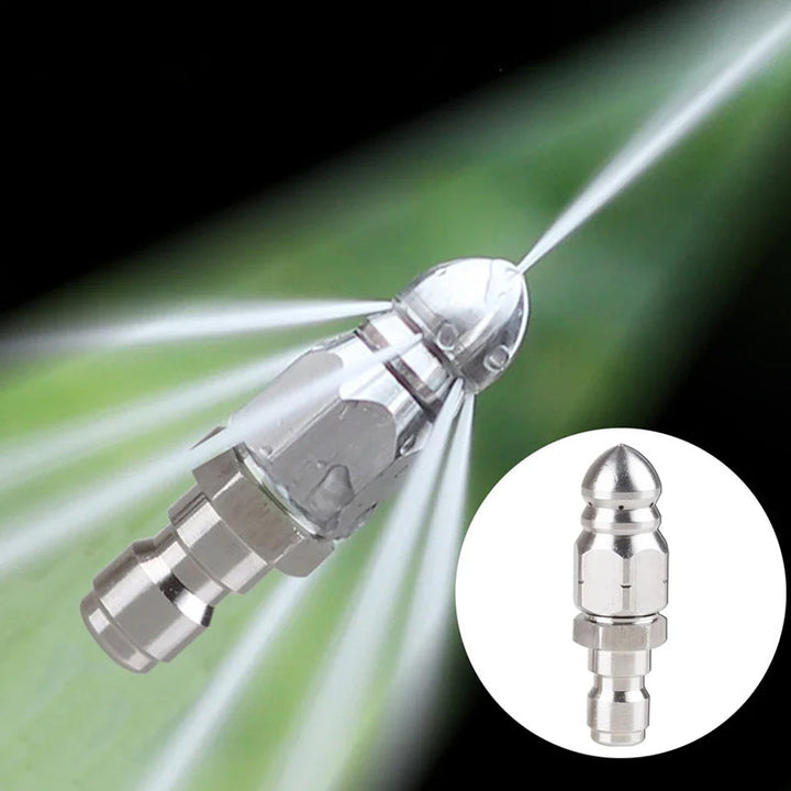 High pressure nozzle made of stainless steel for unclogging wastewater pipes | Stornfield