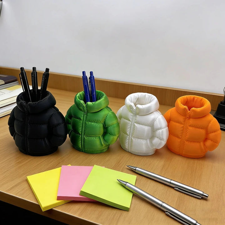 Mini Puffer Jacket Pen Holder | Stornfield