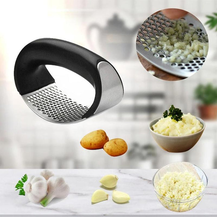 High-Quality Stainless Steel Garlic Press, Cooking Tool for Garlic Press | Stornfield