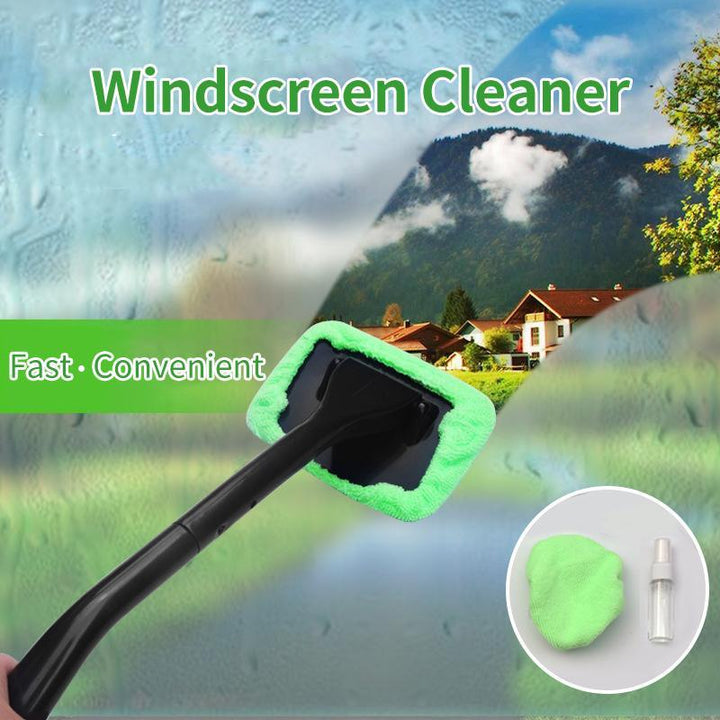 Microfiber cleaner with 2 reusable microfiber caps | Stornfield