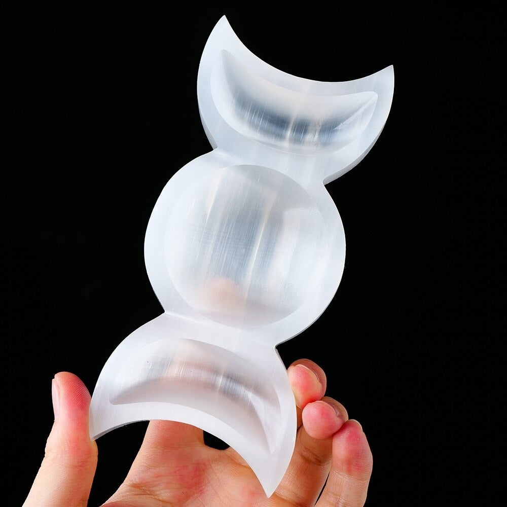 Stornfield | Selenite Lunar Divination Crystal Bowl