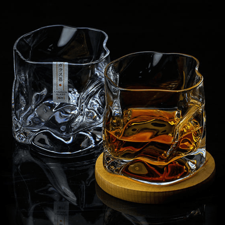 Japaneese Edo Kiriko Crumple Body Whisky Glass | Stornfield