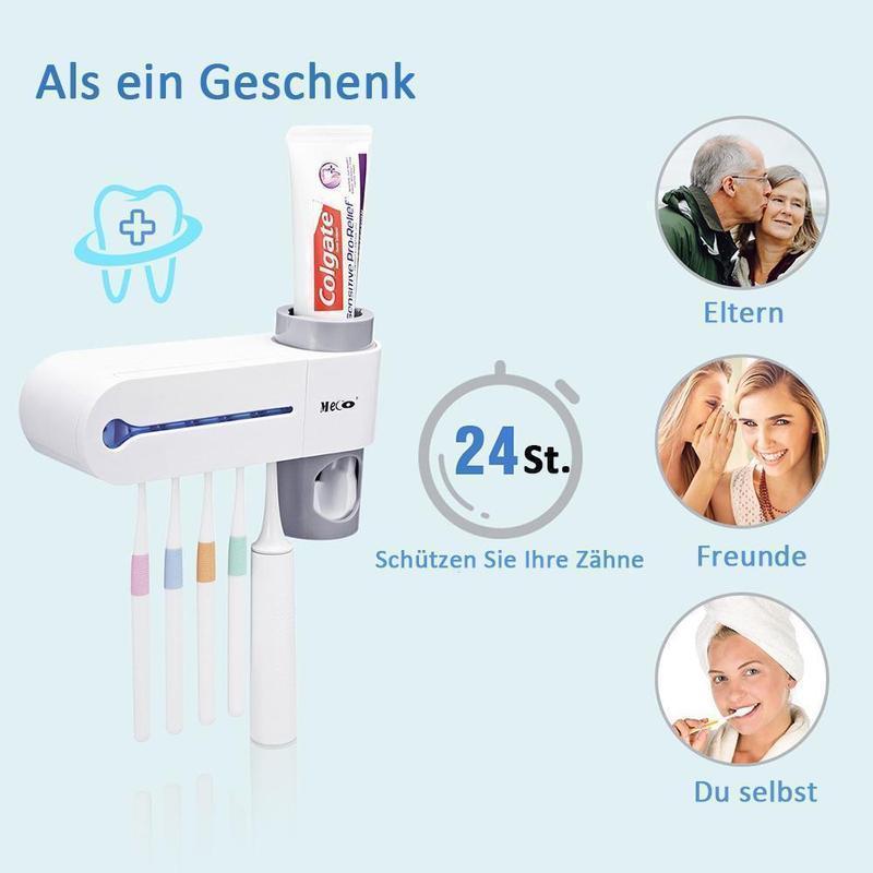 2-in-1 Disinfection Toothbrush Holder | Stornfield